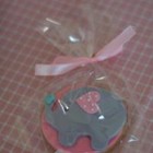Baby Elephant Cookie